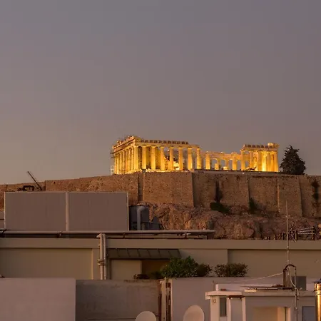 Minimal Apartment On The Shadow Of The Acropolis Athens Exterior photo